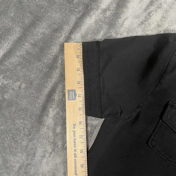 Diesel Polo Mens M Medium Gray 100% Cotton Pockets Casual Short Sleeve Shirt - Picture 5 of 9